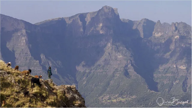 Les montagnes du Simien - Photo © Olivier Bourguet